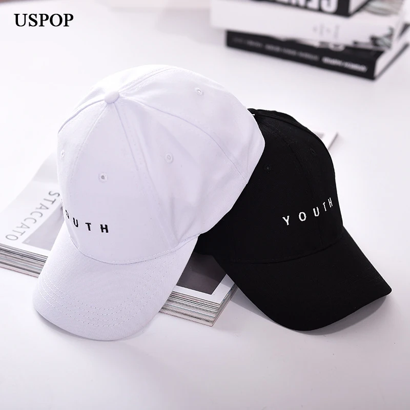 USPOP 2018 популярные модные унисекс бейсболки надпись &quotYOUTH&quot для женщин и мужчин