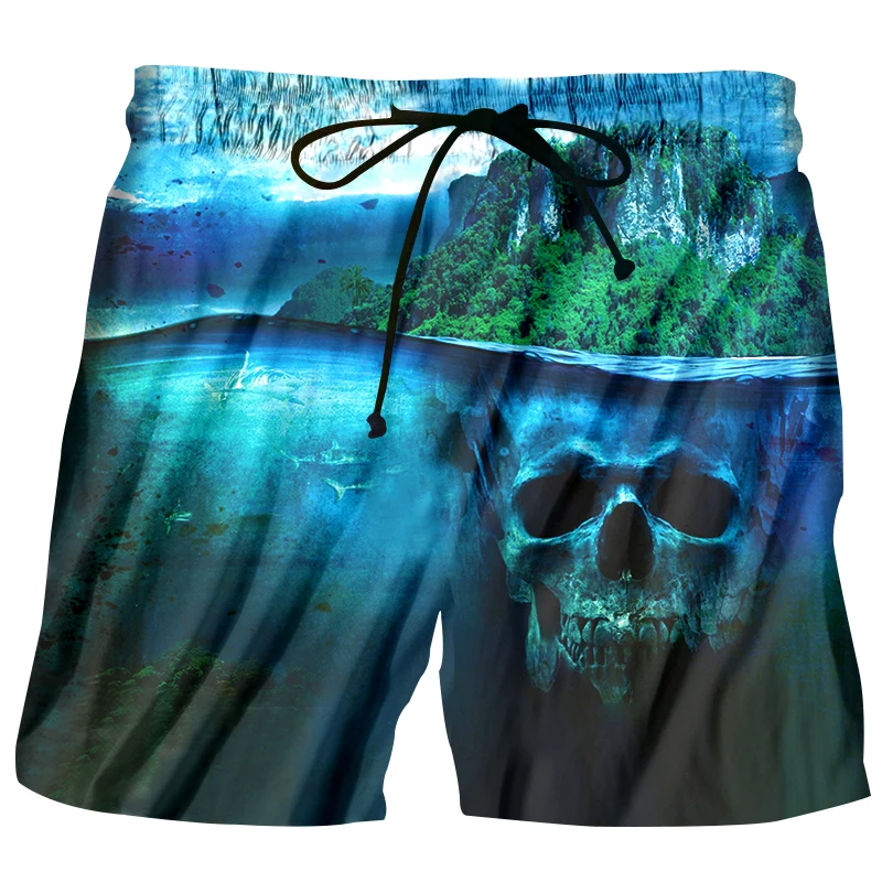 Мужские пляжные шорты с 3D принтом летние повседневные модель 6XL 2017|men short pants|short