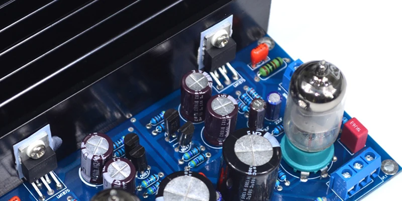 Lusya 6j1 ламповый усилитель опорный X-10D LM1875 hifi 2,0 канальный цифровой усилитель мощности 20 Вт+ 20 Вт с радиатором T0168