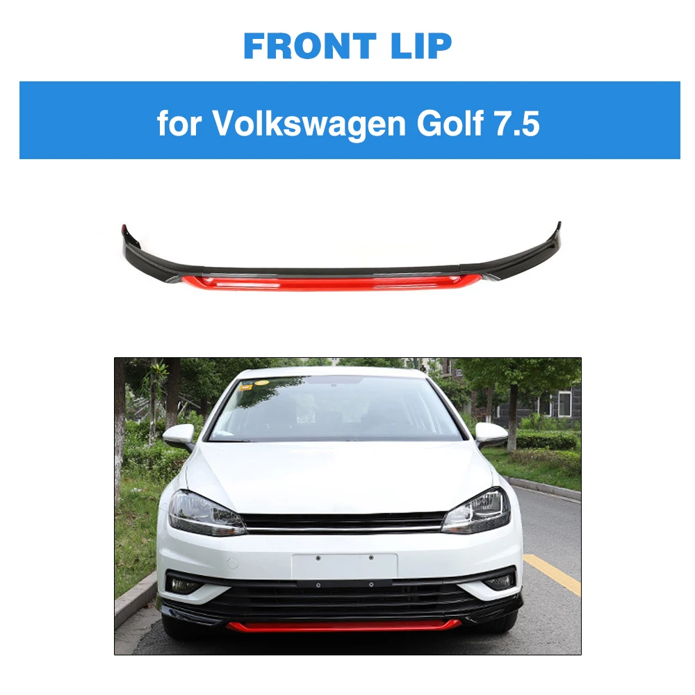 ПП черный белый красный окрашенный для VW Volkswagen Golf 7 5 стандартный хэтчбек 4 дверный