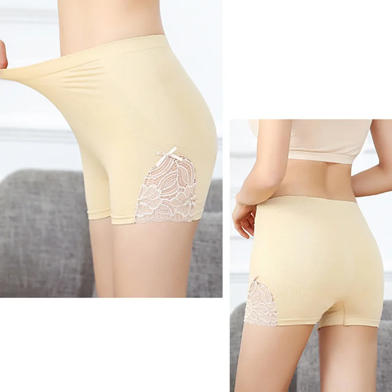 Женские кружевные леггинсы однотонные с высокой эластичной резинкой на талии 2019