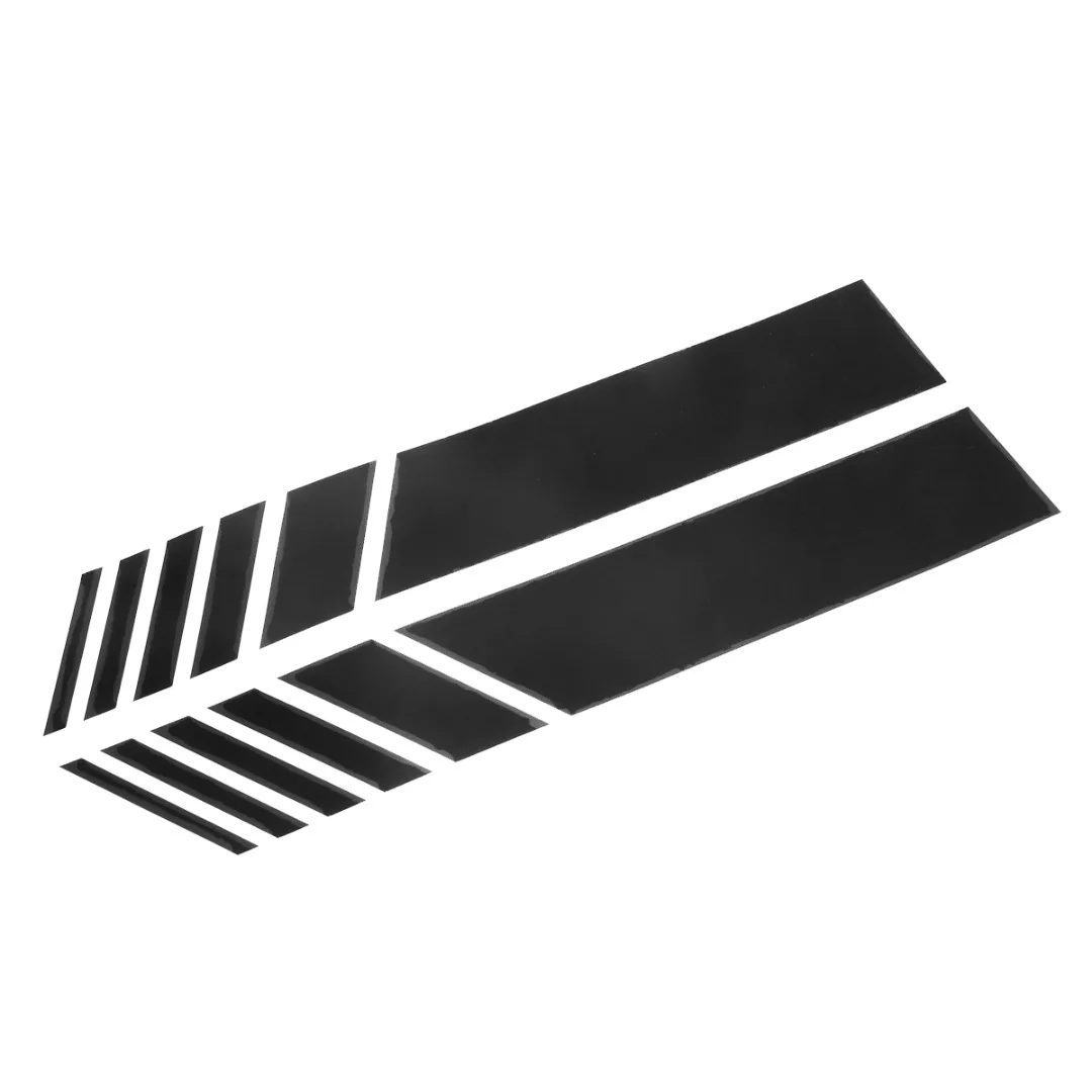 2 шт. автомобиля боковое зеркало заднего вида средства ухода за кожей в полоску