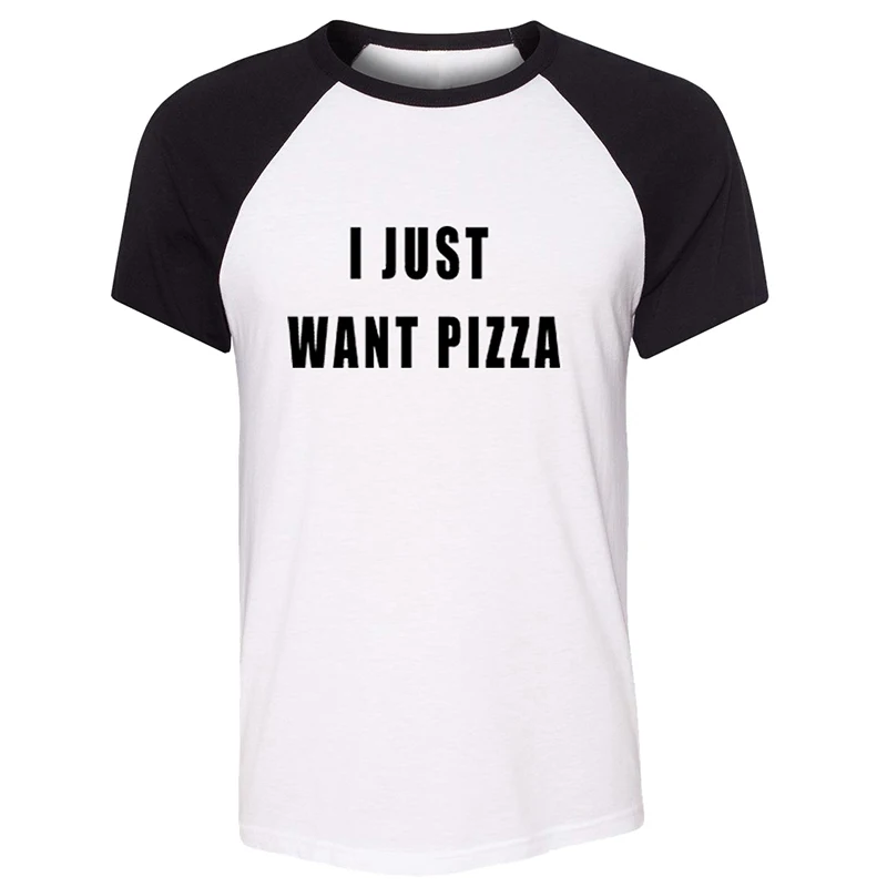 I'm Dreaming of a White Christmas I Just Want Pizza Design Мужская футболка с принтом рисунком хлопковые