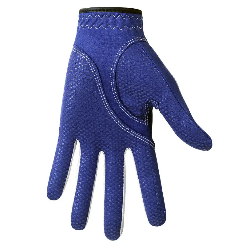 Новинка 2017 мужские перчатки для гольфа мягкие Нескользящие дышащие из