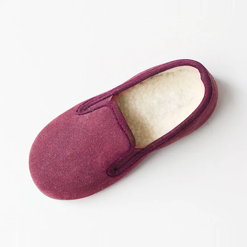 CMSOLO/детская обувь Осенняя повседневная детская для малышей Цвет красный винный