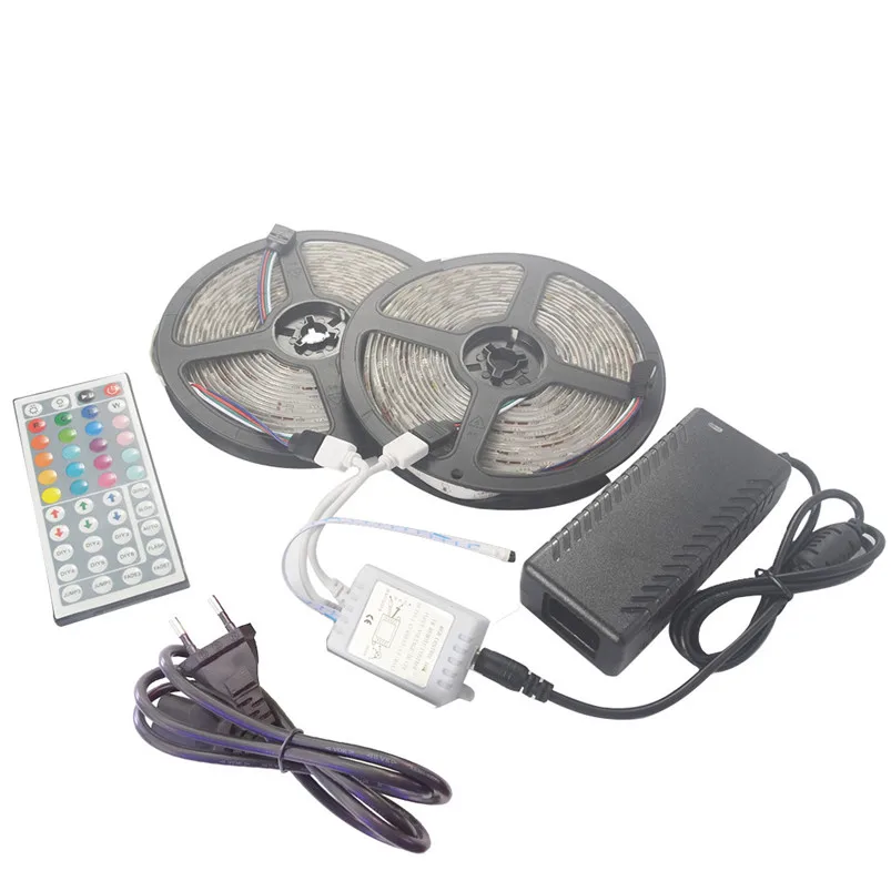 10 м Светодиодные ленты 12V 5050 RGB светильник s Цвет изменение лента