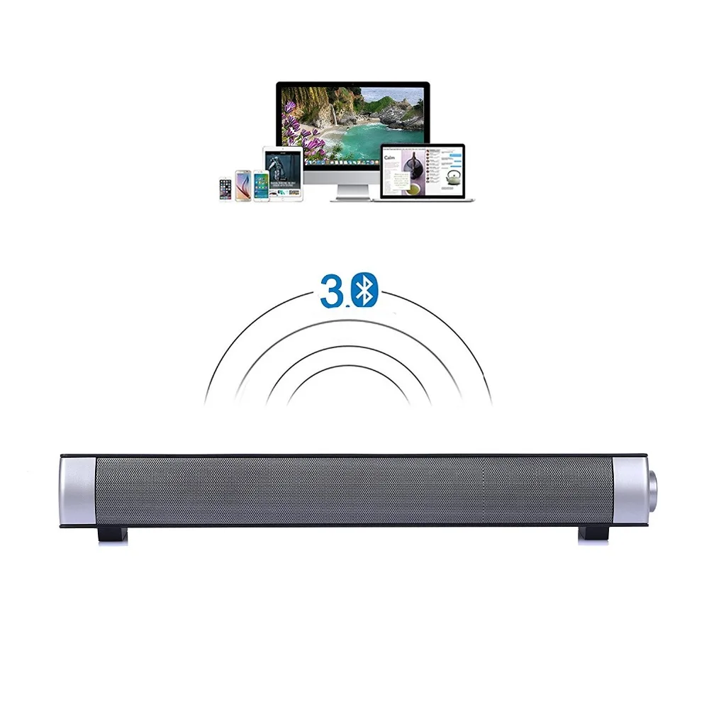 Звуковая панель PUZHIJIE LP-08 портативные беспроводные Bluetooth колонки для домашнего