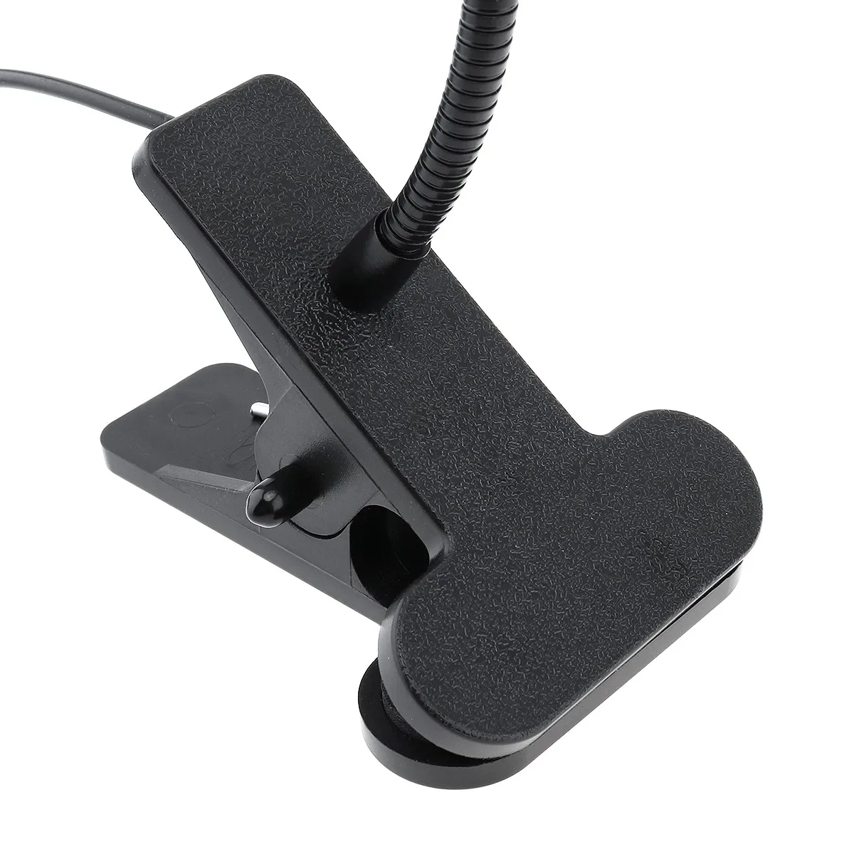Зажим держатель USB мощность Led Настольная лампа Гибкая с регулируемой яркостью 4