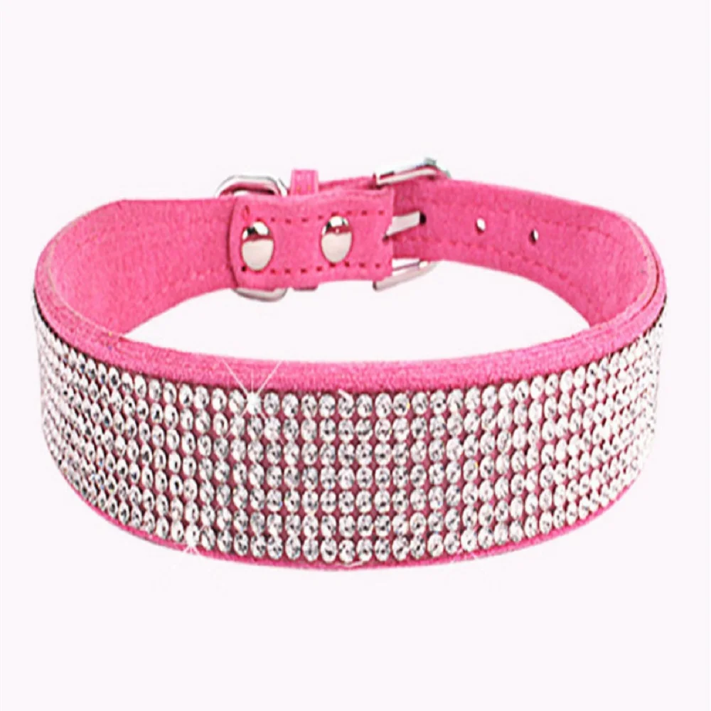 Rosa Red Collars Стразы ошейники для питомцев, кошек, регулируемые бриллиантовые ошейники для питомцев, кошек, ожерелье с котенком, галстук, персонализированный питомец с кристаллами, колье для кошек, кольцо для шеи, подарок - Цвет: Rosa Red Collars