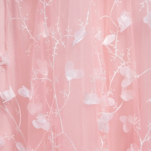 Новое поступление 2017 в наличии женское свадебное платье светлое Розовое