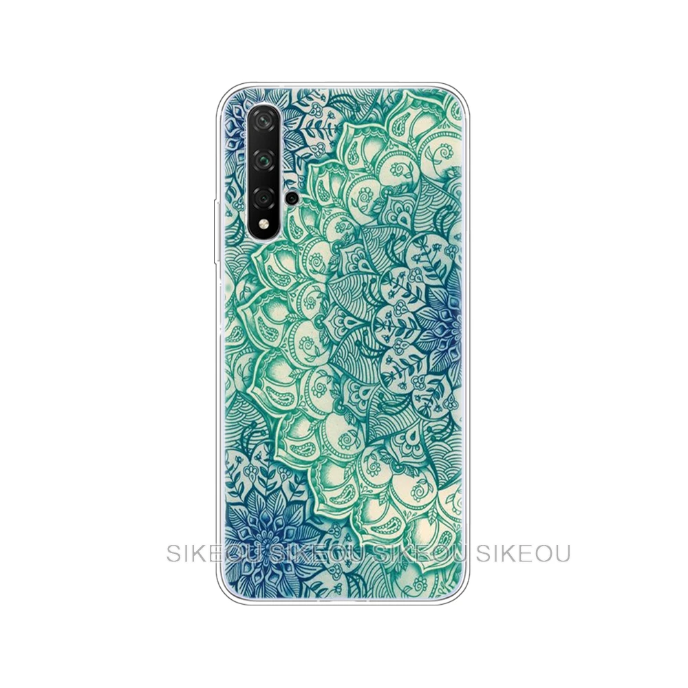 34627 Чехол на Honor 20, силиконовый чехол на заднюю панель, чехол для телефона huawei Honor 20 Pro Lite Honor20 YAL-L21 YAL-L41, роскошный мультяшный рисунок - Цвет: 34627