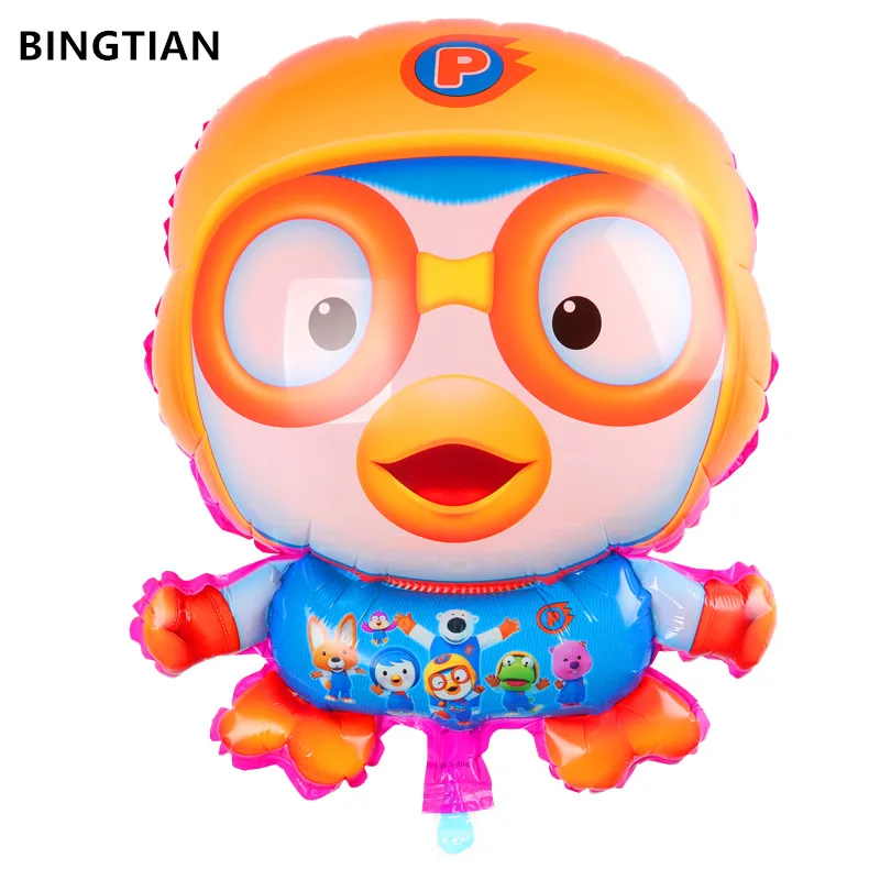 BINGTIAN new wave of foreign trade cartoon balloons Lele toy wholesale birthday party balloon decoration | Дом и сад
