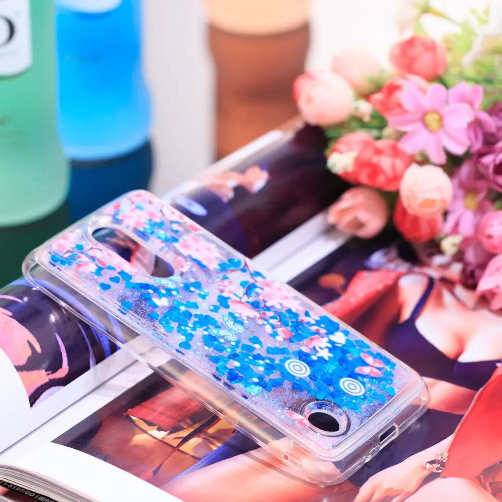 Quicksand Case For LG K8 2017 Dynamic Liquid Glitter Stars Phone Cover Shell LGK8 X240 LGX240 LG-x240 X240H X240F X240DSF 8 k |