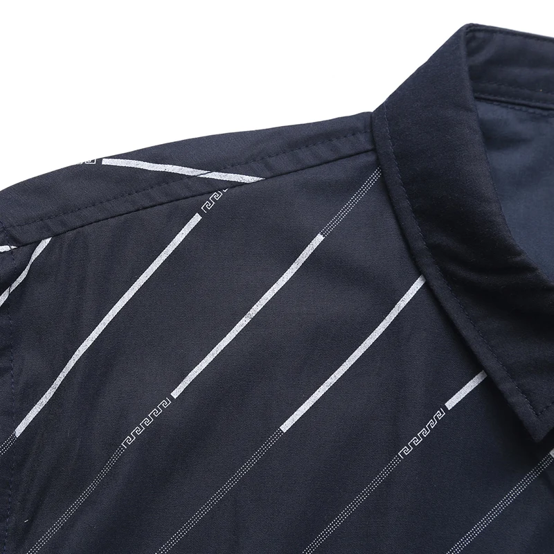 Брендовые мужские рубашки с длинным рукавом Chemise Homme 2017 модный бизнес Дизайн