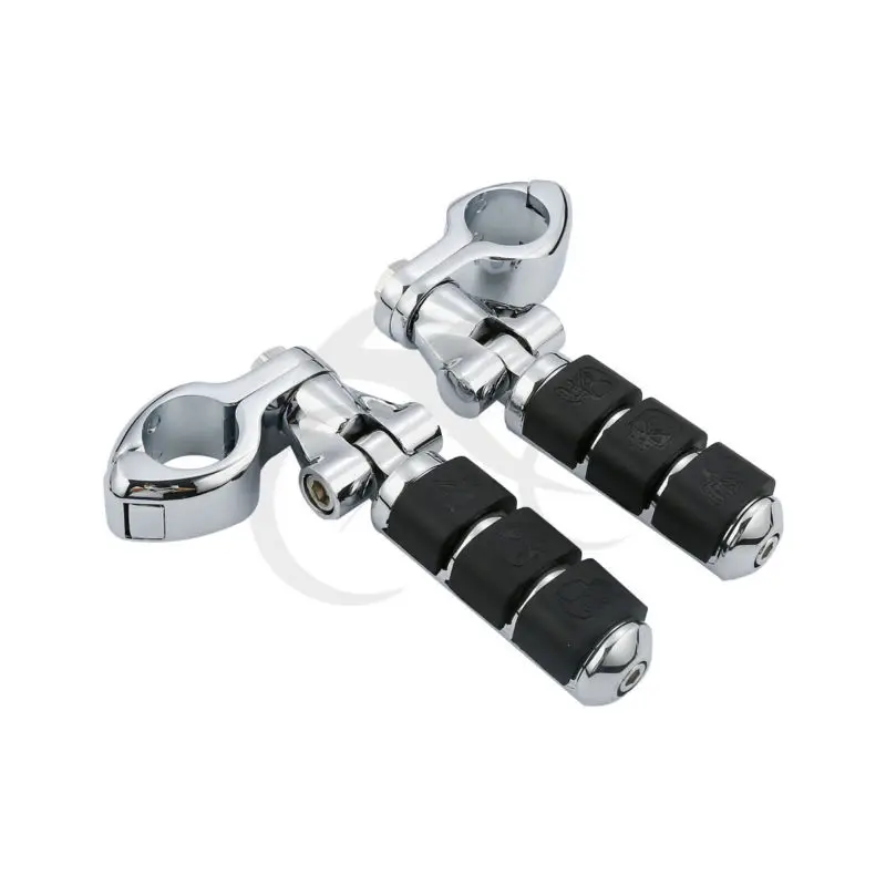 Мотоцикл 1 1/4 &quotЗащита двигателя Footpeg зажим для подножки монтажный комплект Harley