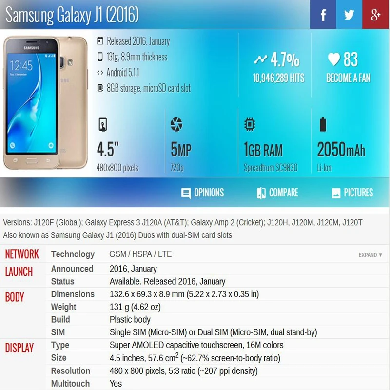 ЖК-дисплей Amoled для Samsung Galaxy J1 J120F J120DS J120G J120M J120H J120 сенсорный дигитайзер + наклейка