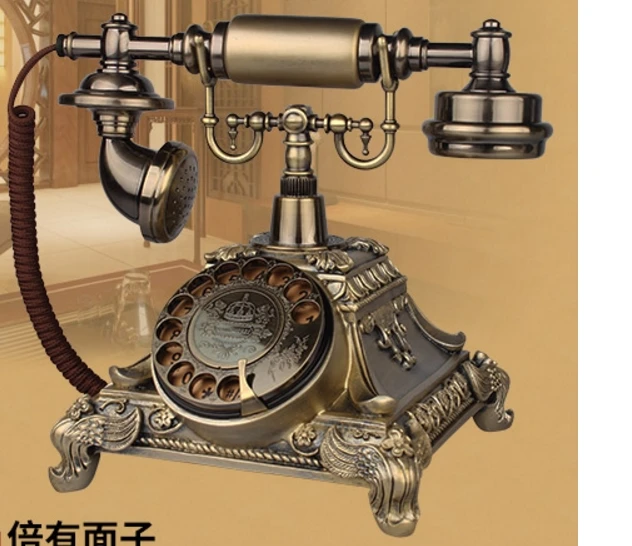 Брендовый вращающийся телефон F015 домашний модный винтажный | Компьютеры и офис