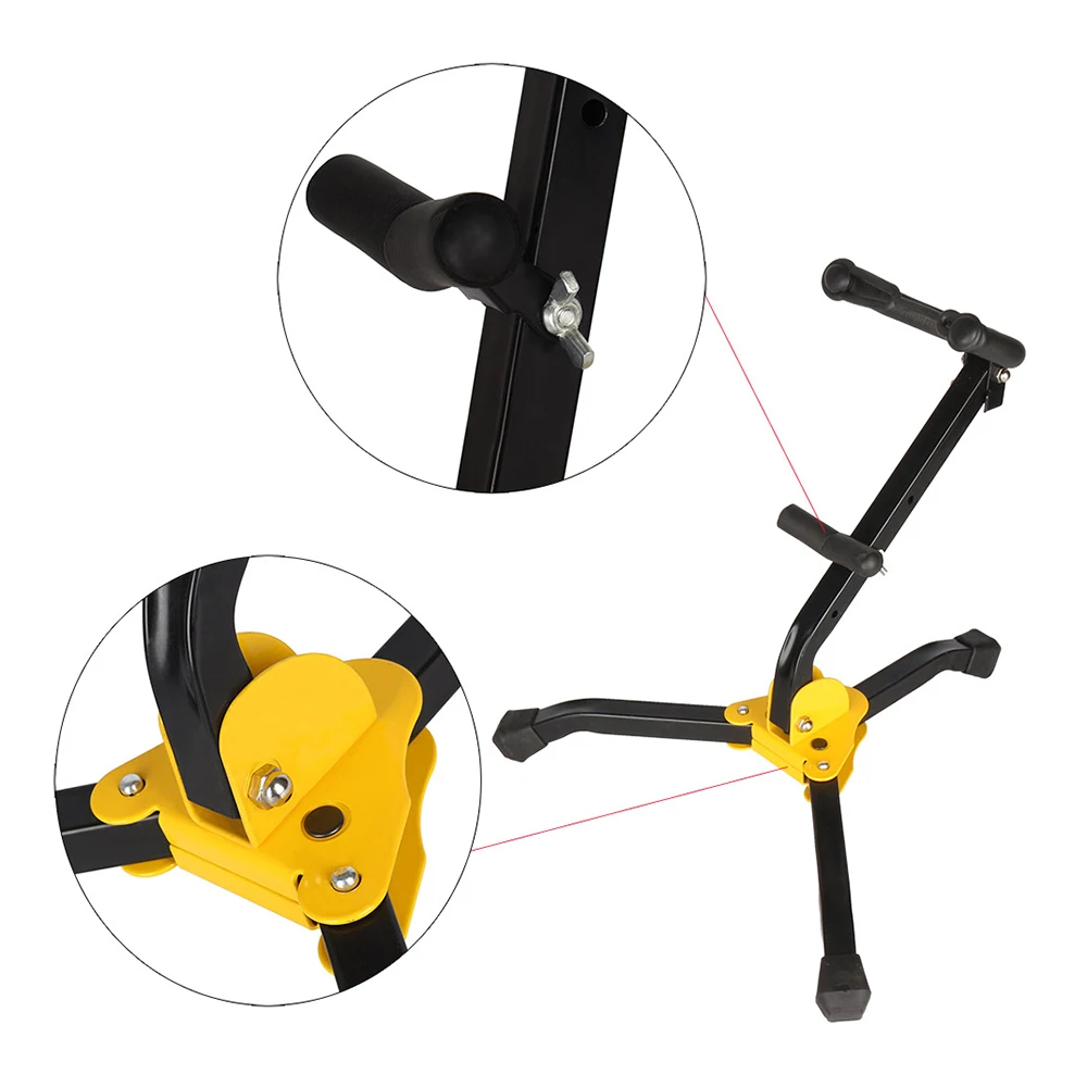 Складной штатив тренога для саксофона металлическая напольная стойка альт