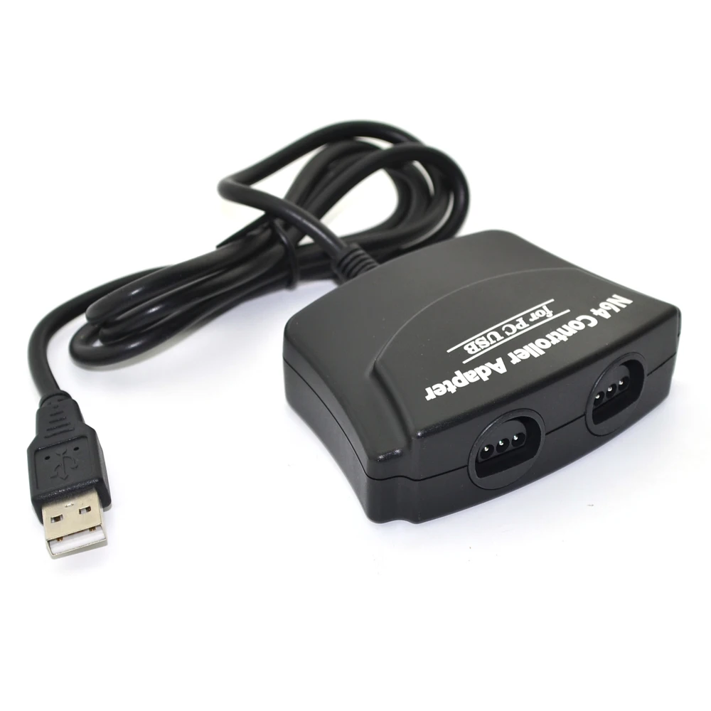 Xunbeifang для N64 Контроллер конвертер геймпада адаптер для ПК USB 2 Порты