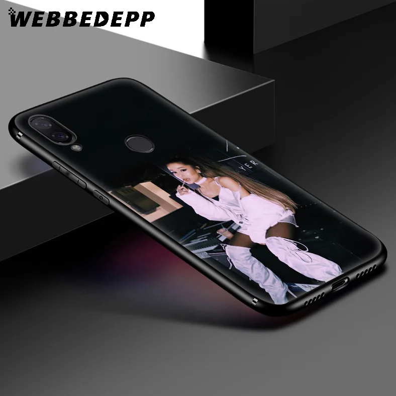 WEBBEDEPP Ariana Grande сексуальный мягкий чехол для Xiaomi Redmi K20 7A 4A 4X5 5A 6 6A S2 Note 8 7 Pro Plus Prime |