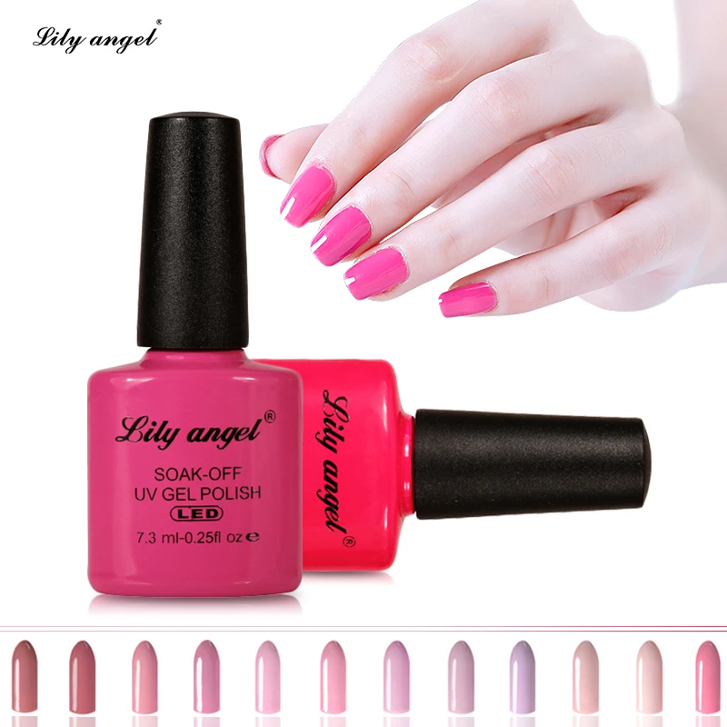 Новый Гель-лак LILY ANGEL СВЕТОДИОДНЫЙ УФ-гель для ногтей лак нейл-арта дизайнерский