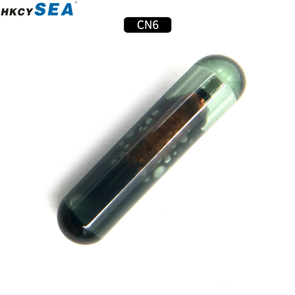 HKCYSEA 5 шт./лот оригинальный CN6 ID48 Автомобильный Транспондер стеклянный пустой чип