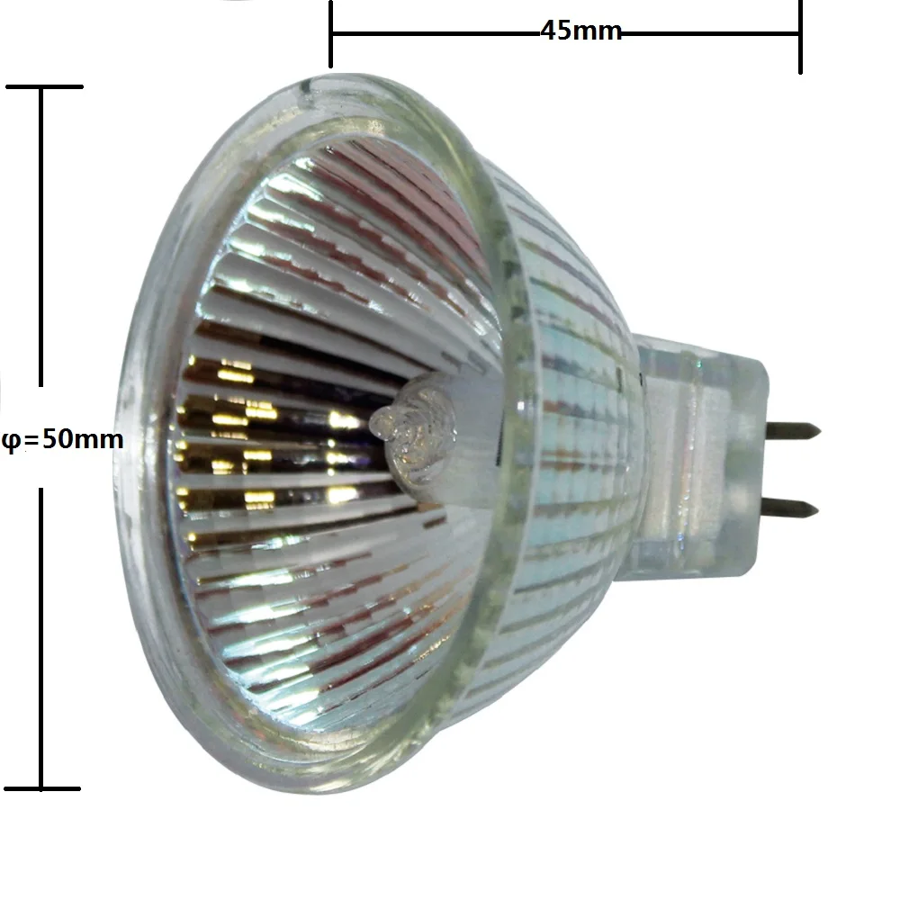 HoneyFly 5 шт. с регулируемой яркостью MR16 галогенная лампа 12V 20 W/35 W/50 W 2700-3000K галогенная лампа Точечный светильник теплый белый прозрачный Стекло в помещении