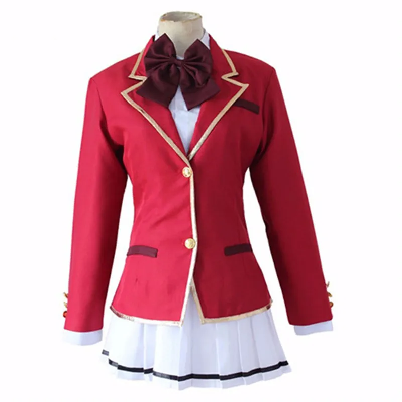Классная Элитная школьная форма Horikita Suzune Kushida Kikyou Sakura Airi пальто рубашка юбка
