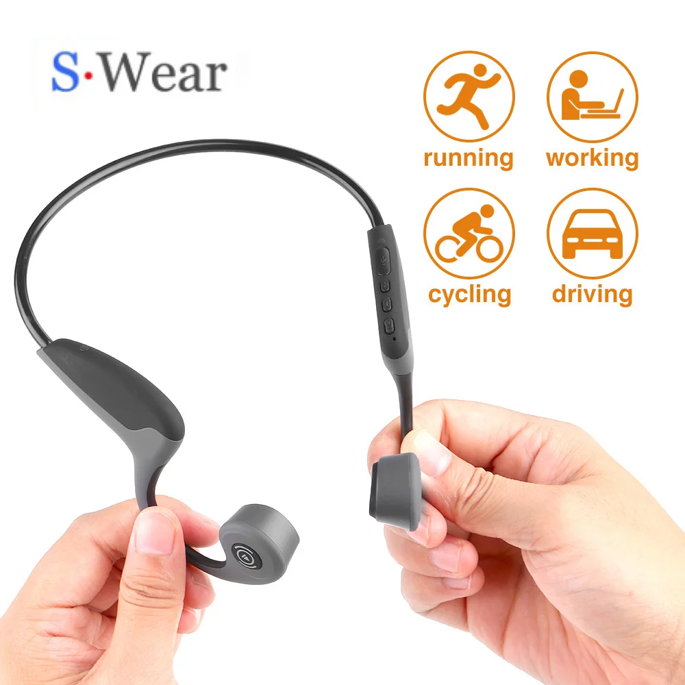 Bluetooth 5 0 S.Wear Z8 Беспроводные наушники с костной проводимостью для спорта на