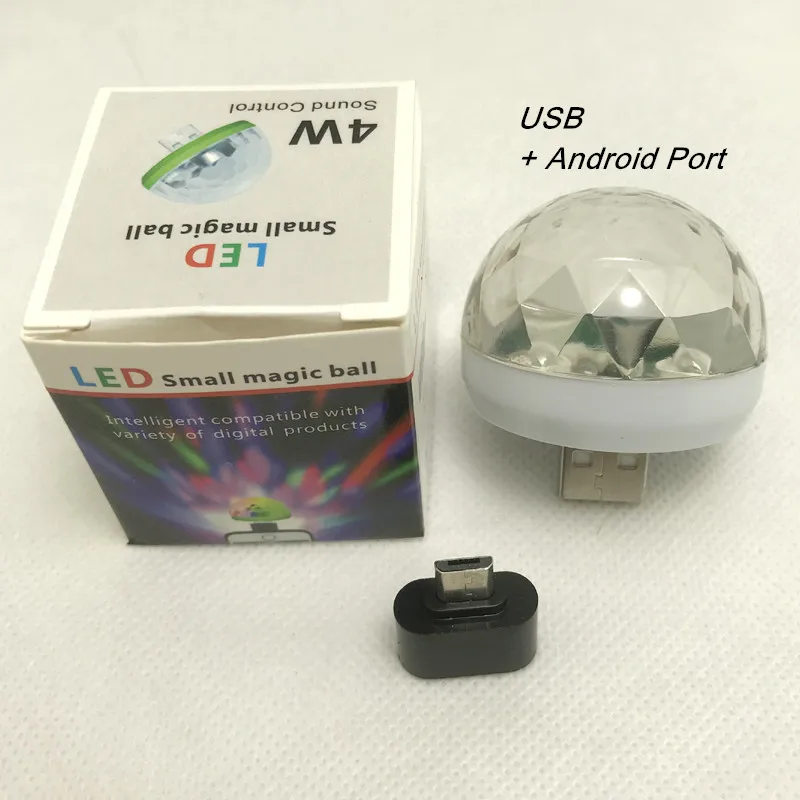 YIYANG инновационный осветительный прибор мини USB огни дискотеки RGB DC5V этапа для отдыха и вечеринок Новое поступление на год Рождественский диско бар украшения красочные светодиодные лампы