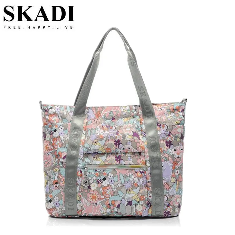 SKADI женские сумки тоут с принтом одуванчика водонепроницаемые пляжные летние