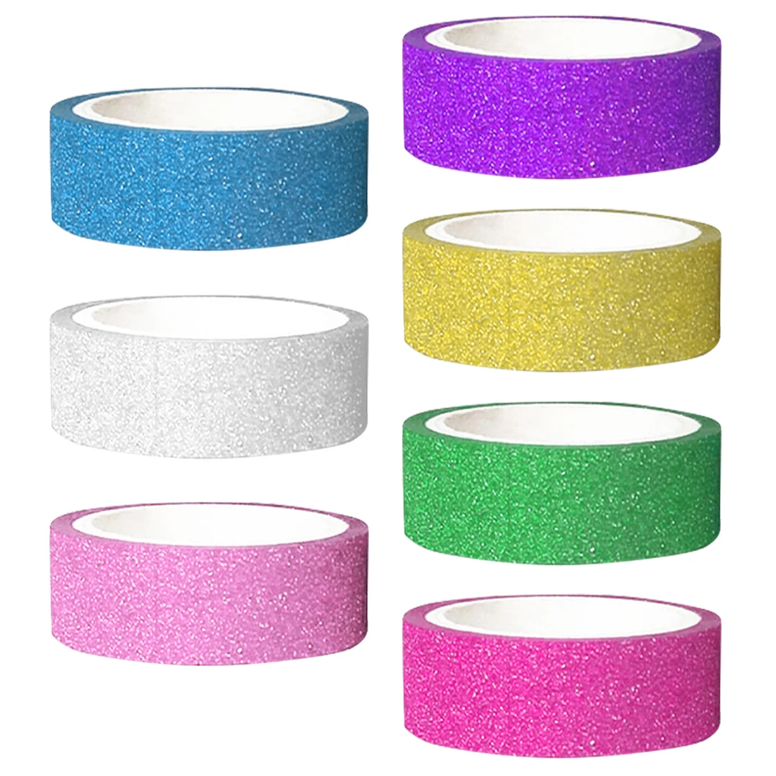 Блестящая лента 5 м липкая бумага Маскировочная клейкая этикетка для рукоделия