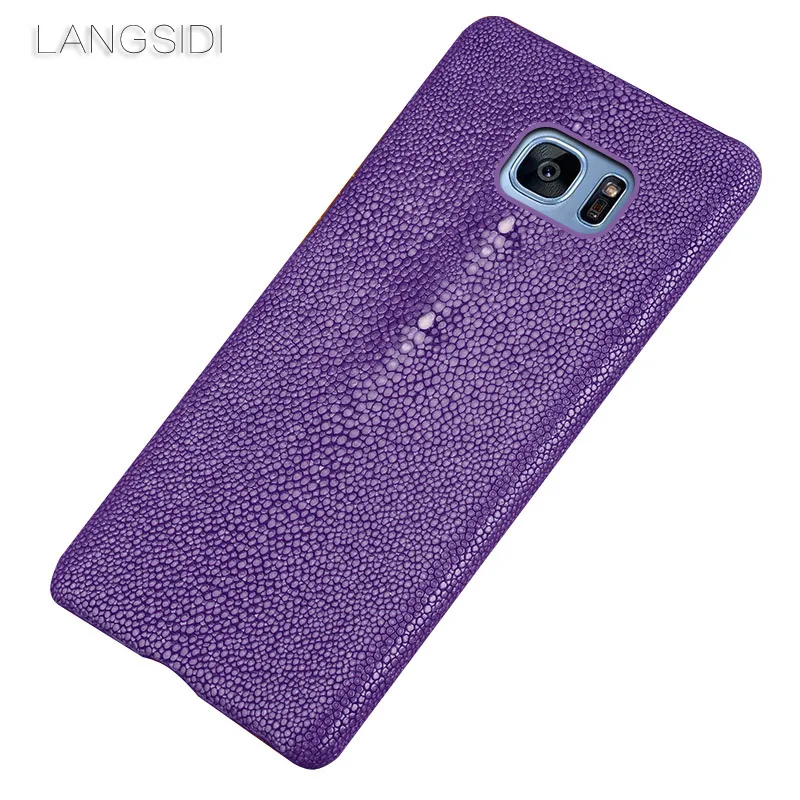 LANGSIDI бренд мобильного телефона чехол жемчужина рыбы полпачки для samsung s7 случае