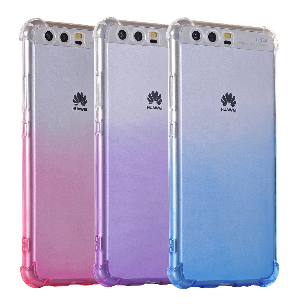 QUWIND мягкий прозрачный противоударный чехол с градиентной воздушной подушкой для