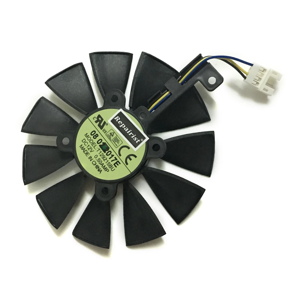 MINING-RX470-4G MINING-P106-6G VGA охлаждающий вентилятор для ASUS горно-P106 горно-RX 470 карты