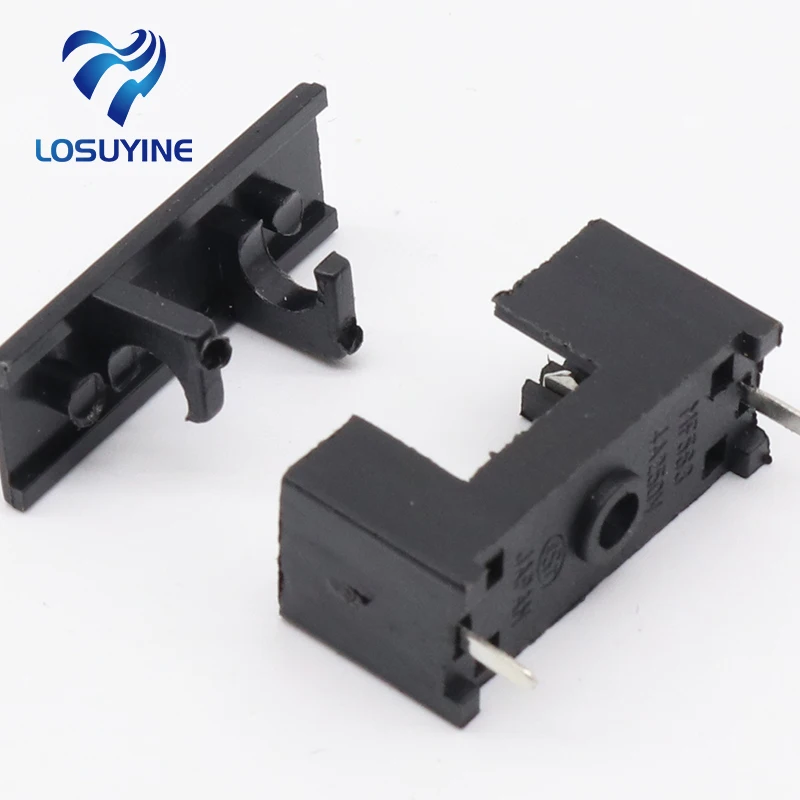 

10 шт., стеклянные держатели предохранителей LOSUYINE 5*20