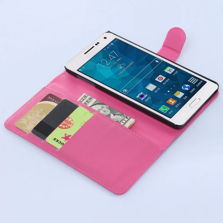 Роскошный чехол-Кошелек из искусственной кожи с откидной крышкой для Samsung Galaxy A7