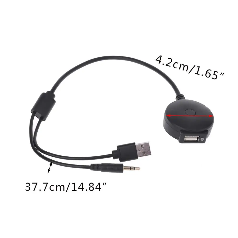 3 5 мм + USB папа к женскому Bluetooth аудио Aux Кабель адаптер для автомобиля BMW Mini Cooper|3.5mm