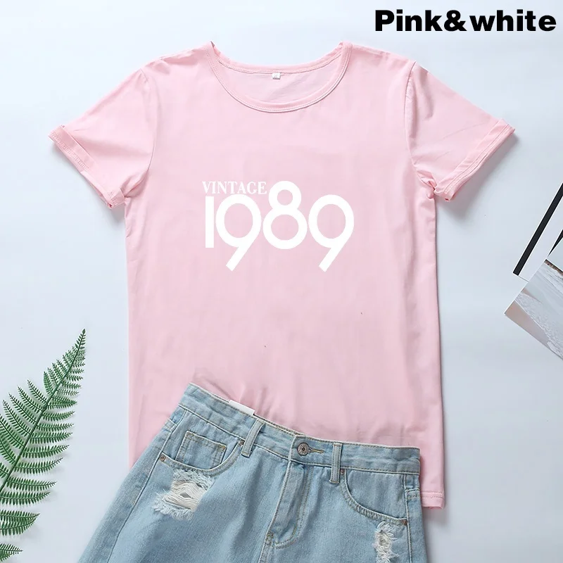 Женская Винтажная Футболка с принтом Повседневная Свободная футболка круглым