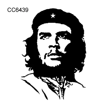CC6439 Rocooart CC7 6X6cm Little Vintage Old School Style Black White Famouse Man in World Temporary Tattoo Sticker Body Art Fake Taty - Цвет: CC6439