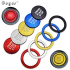 Аксессуары для стайлинга автомобиля Ceyes, чехол с кольцом зажигания для двигателя, старт, стоп, для Toyota Rav4 Corolla Prius Camry, декоративные наклейки, крышка