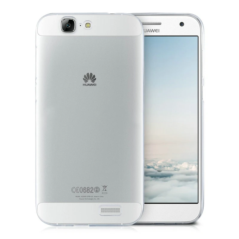 Чехол для huawei Ascend G7 TPU Силиконовый прочный прозрачный мягкий чехол для huawei G7-L01 задняя крышка