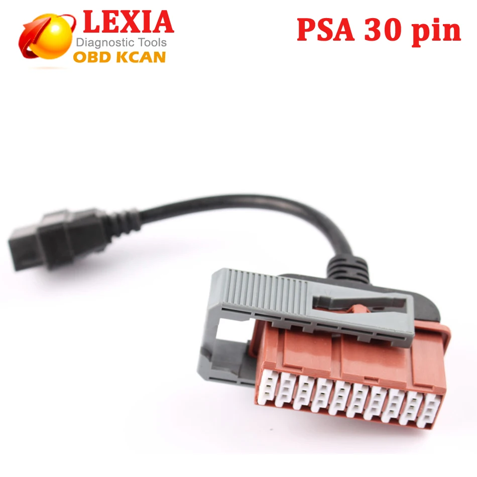 Высококачественный переходник OBDII Для PSA30 Pin psa30 для lexia3 PP2000 старого Citroen Peugeot по