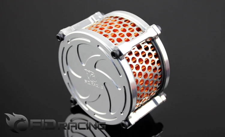 CNC Прецизионный Металлический воздушный фильтр большого потока для LOSI 5IVE T ROVAN ROFUN