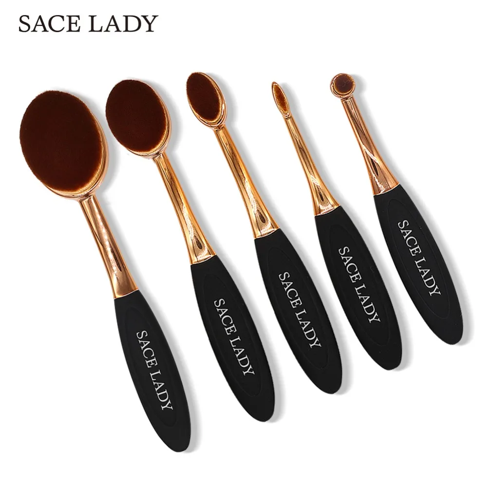 SACE LADY кисти для макияжа Профессиональная основа макияж набор румян порошок тени