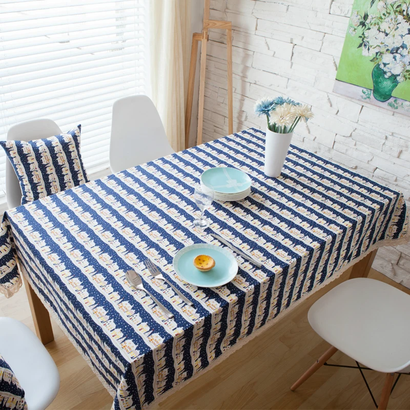 Рождество Скатерти для свадеб блесток Кружево хлопок печатных скатерть люкс Bugaboo