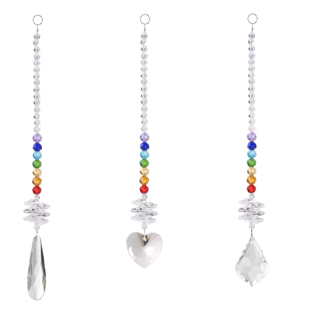 Чакра Хрустальная подвеска на окно Красочная радуга сделай сам аксессуары для