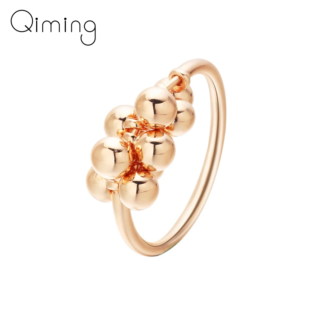 Женские кольца в виде виноградных бусин|Кольца| |