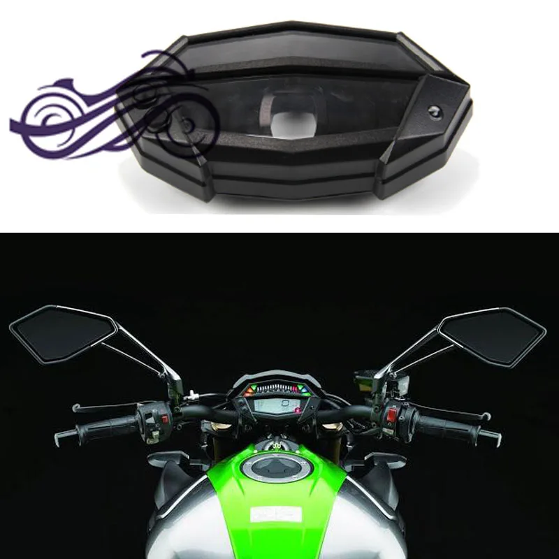Измеритель скорости мотоцикла Часы Для Kawasaki Z1000- датчик скорости корпуса Тахометр инструмент Чехол