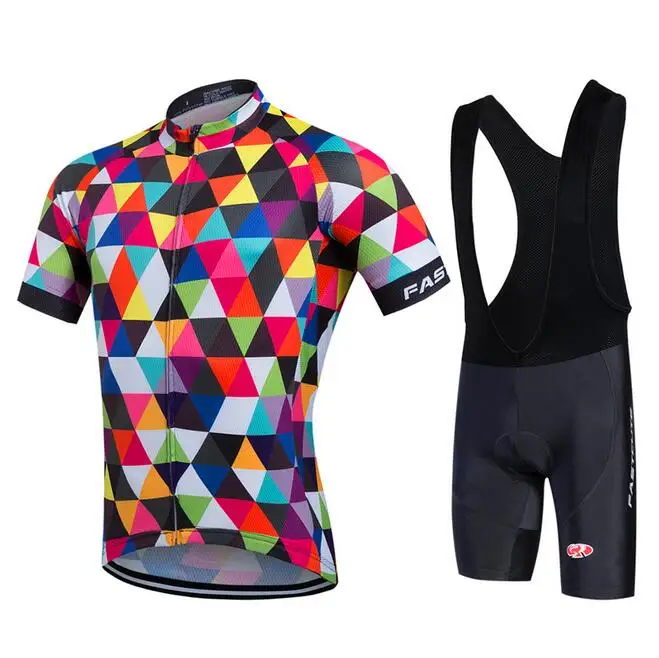 Лето 2019 веломайка 9D гелевый нагрудник шорты Ropa De Ciclismo комплект одежды для